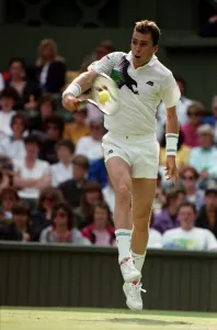Wimbledon Tennis Championships. Ivan Lendl v. Kelly Evernden. June 1991 91-4117-191