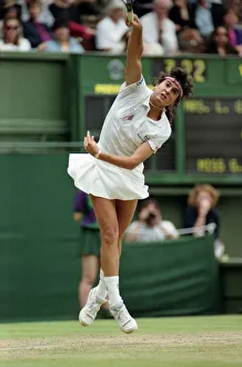 Wimbledon Tennis. J. Capriati. July 1991 91-4196-004
