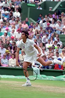 Wimbledon Tennis. J. Capriati. July 1991 91-4196-026
