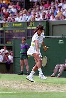 Wimbledon Tennis. J. Capriati. July 1991 91-4196-034