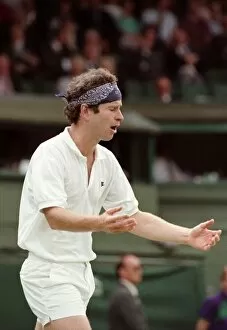 00013 Collection: Wimbledon Tennis. McEnroe v. Edberg. July 1991 91-4197-266