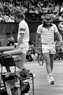 Wimbledon Tennis: Mens Finals 1981: John McEnroe v. Bjorn Borg