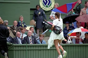 Wimbledon Tennis. Navratilova. July 1991 91-4197-236