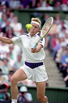 Wimbledon Tennis. Navratilova. July 1991 91-4197-239