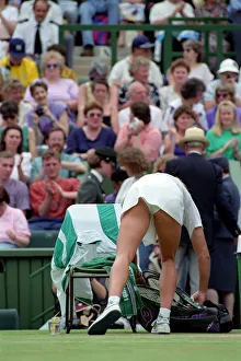 Wimbledon Tennis. Steffi Graf. July 1991 91-4197-101