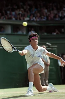 Wimbledon Tennis. Womens Semi Final: Gabriella Sabatini v. Jennifer Capriati