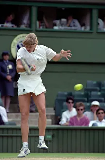 Wimbledon Tennis. Zina Garrison v. Steffi Graf. July 1991 91-4197-170