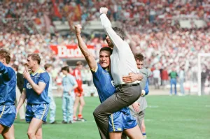 Winning Prints: Wimbledon v Liverpool FA Cup Final 1988 at Wembley Stadium, London Saturday 14th May 1988