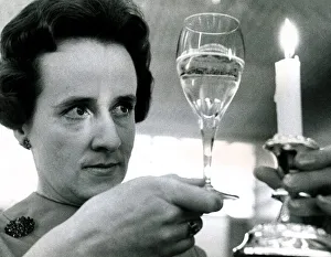 Wine Prints: Wine taster of the year at the Savoy Hotel. Competition organised by Daily Telegraph in