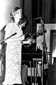 Wings play at the Newcastle University 13 February 1972 - Linda McCartney
