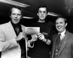 Winners of the Evening Chronicle competition to win a flight on Concorde in August 1984