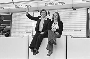 Images Dated 23rd May 1976: Winners of the Mirror Pop Club Wings competition. Robert and Joan Nolan