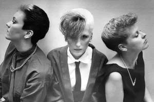 00107 Prints: The three winning hairstyles in the Glemby Apprentice Competition held at Robb