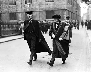 University Prints: Winton Churchill attends centenay ceremonies at Christchucrh, Oxford