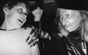 Fear Prints: Witch Jean Gallagher gives ten year old Louise Stringer a shock at Roseberry Library