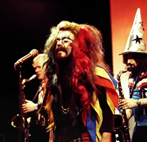 Wizard - Pop Group seen here during rehearsals for the BBC television programme Top