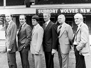 Images Dated 2nd November 2011: Wolverhampton Wanderers. Line up (From left) Financial Advisor Stewart Ross