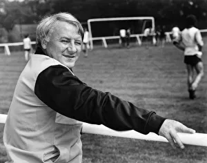 Wolverhampton Wanderers new manager Tommy Docherty at the training ground. August 1984