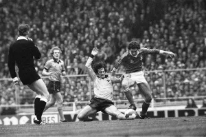 Wolverhampton Wanderers v Nottingham Forest league cup final at Wembley Stadium March