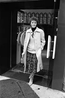 Woman in Manchester, photographed for a Daily Mirror Fashion Spy article