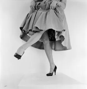 High Heels Prints: Womans legs photographed for a Teach your husband the facts of life