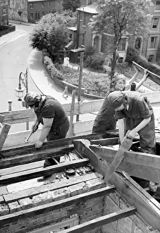 Builder Prints: Women Builders during WW2 - June 1941 Women doing mens jobs during the war