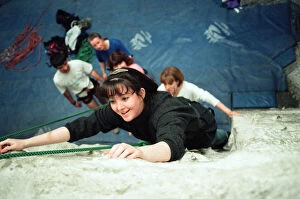 Images Dated 5th June 1995: Women from Hartlepool took part in an introductory climbing session at Billingham Forum