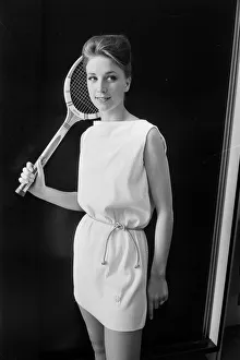 00779 Prints: Women modelling Fred Perry garments in Londons West End. 12th June 1963