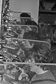 Women night workers at Texas Instruments Ltd in Bedford Circa February 1970