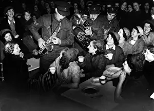 00004 Prints: Women At War January 1941 Members of the Royal Dutch Military Band