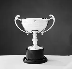 Gymnastics Prints: Womens Champion Trophy, to be presented at the 1975 Champions All Gymnastics Tournament