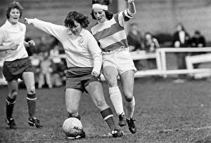 Womens FA Cup Final held at the ground of Bedford Town Football Club