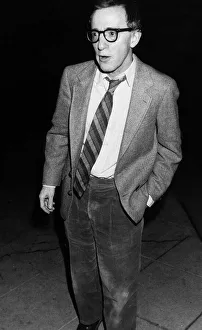 Occupation C Prints: Woody Allen film director actor comedian March 1986 in New York City