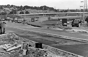 Images Dated 25th August 1982: Work on the southern section of the A19 Billingham bypass. Circa 1982