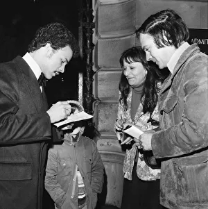 Light Heavyweight Prints: World Boxing Champion John Conteh arriving at 10 Downing Street for a party