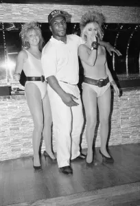 World Champion boxer Mike Tyson boogies the night away at Jacqueline