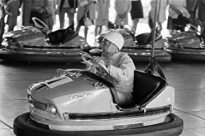 World Champions on the Dodgems. Appearing in a new Granada TV fun show called