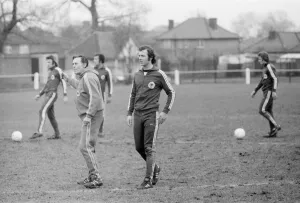 01165 Prints: World Champions West Germany, training at Vale Farm Football Ground, Wembley