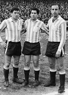 Three People Prints: World Club Championship Play Off match at the Estadio Centenario in Montevideo, Uruguay
