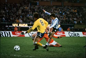 The Netherlands Prints: World Cup 1978 Final Holland 1 Argentina 0 after extra time