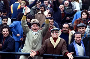 Caps Prints: World Cup 1978 Group 1 France 1 Italy 2 Italian fans
