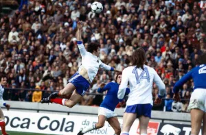 Determination Prints: World Cup 1978 Group 1 France 1 Italy 2 Michel Platini (15