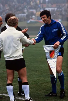World Cup 1978 West Germany versus Italy BERTI Vogts shakes