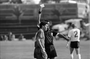 World Cup 1986 Group F England 0 Morocco 0 Mustapha Merry gets