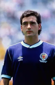 World Cup 1986 Scotland 0 Uruguay 0 Group E Paul McStay Scotland football