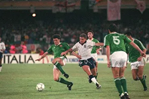 World cup 1990 Group F England 0 Ireland 0 Andy Townsend