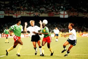 World Cup 1990 Quarter Final England 3 Cameroon 2 after extra time