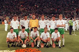 World Cup 1990 Quarter Final Ireland 0 Italy 1 Ireland team