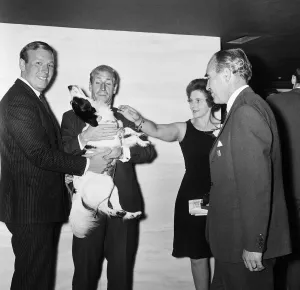 World Cup banquet held at the Royal Garden Hotel in Kensington