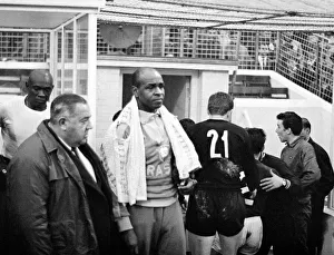 World Cup Brazil versus Hungary at Goodison Park 15th July 1966 Fresco